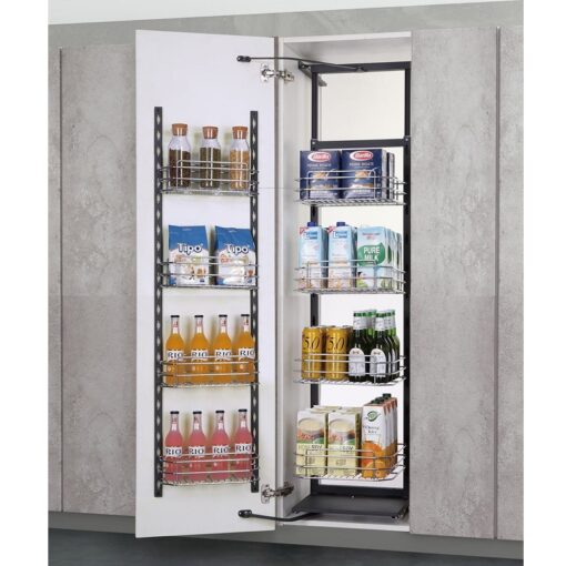 Tủ đồ khô Inox 4 tầng dạng nan Grob UB-460S