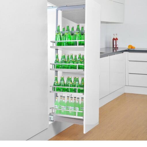 Tủ đồ khô 4 tầng nan dẹt cánh rút Grob GM-440