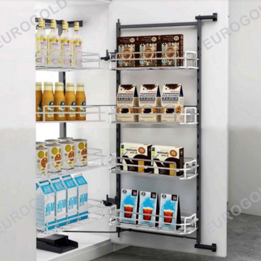 Tủ đồ khô inox 304 nan dẹt 4 tầng EPL80445 (EKD12445) – Eurogold