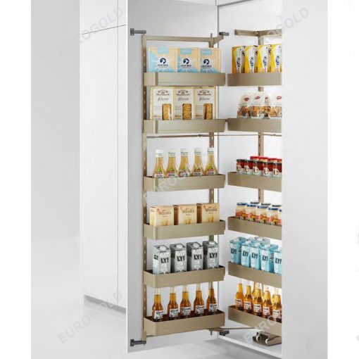 Tủ kho 6 tầng cánh mở hộp nhôm cao cấp EUM6L450 – Eurogold